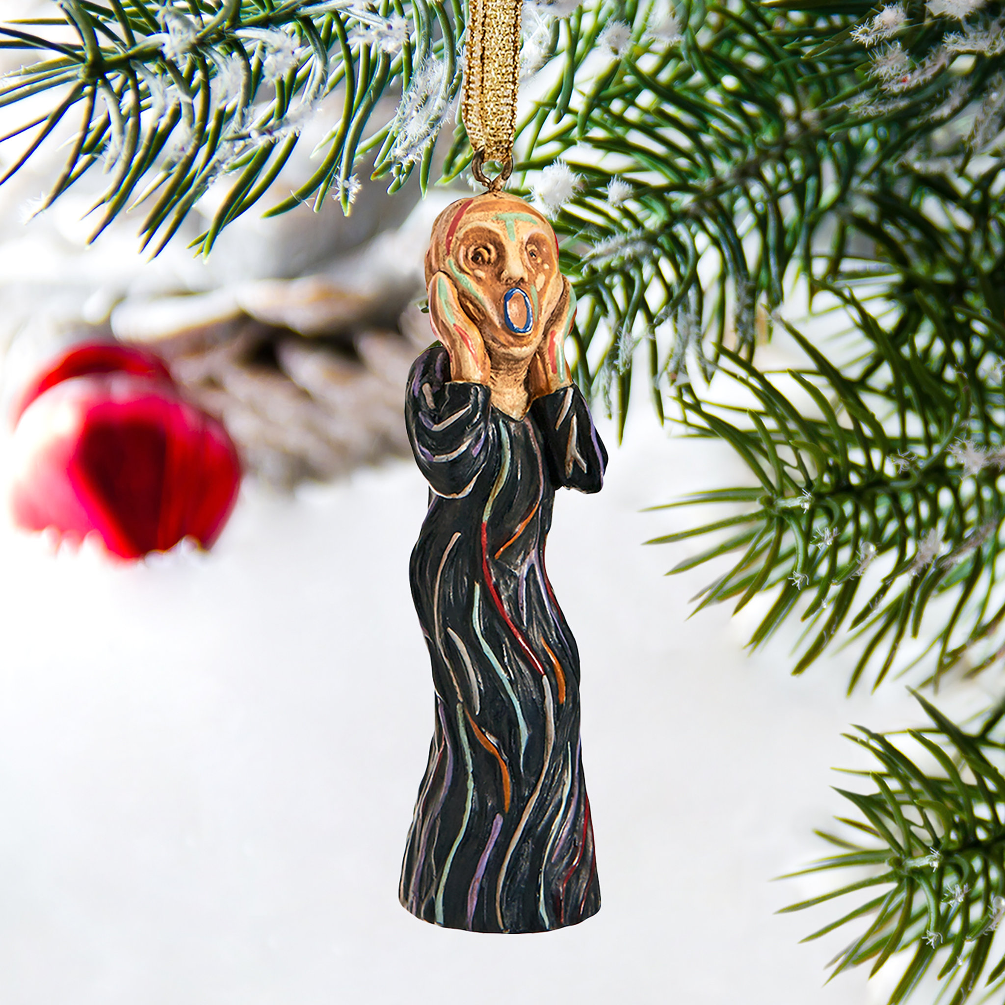 Design Toscano The Silent Scream Hanging Figurine Ornament